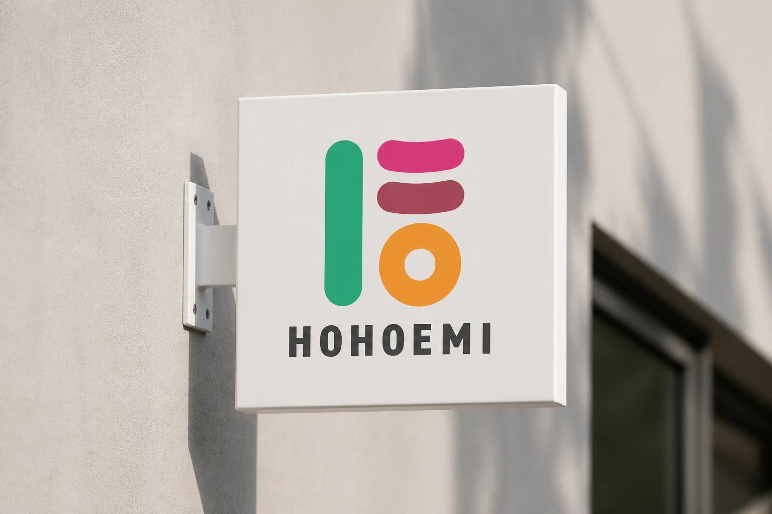HOHOEMIの制作実績モックアップ